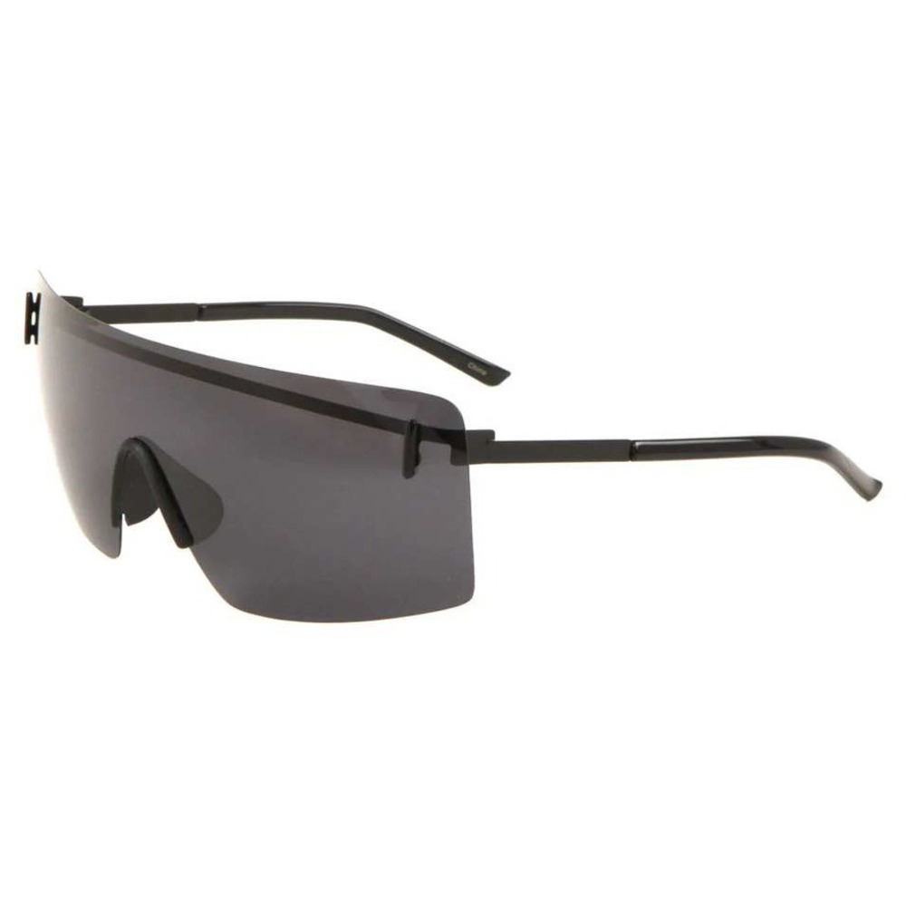 Shield Sunglasses Visor Mirrored Lens Sporty Futuristic Fashion‎ Shades Cover